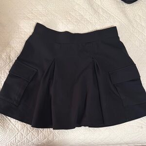 American Eagle Outfitters Black Cargo Mini Skirt